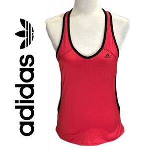 Adidas Women’s Pink/Black Sports Tank‎ - Size M